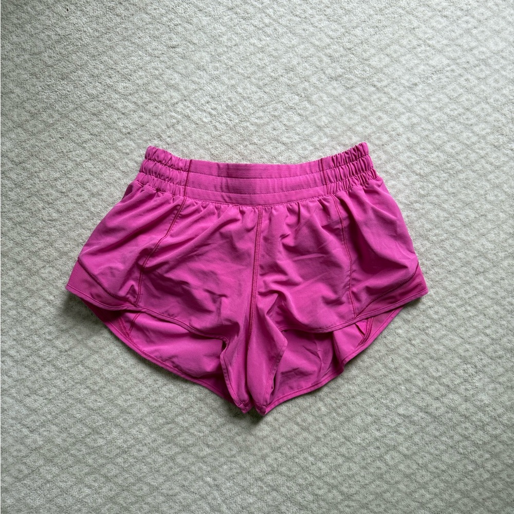 Lululemon Hotty Hot Shorts with Liner Size 6